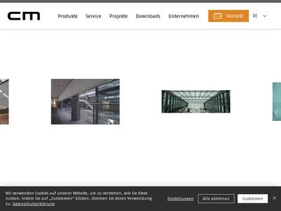 Website von clauss markisen Projekt GmbH