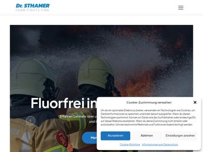 Website von Dr. Richard Sthamer GmbH & Co. KG