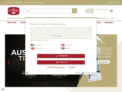 Website von Der Ludwig