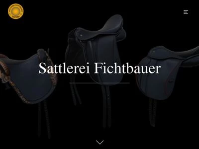Website von Sattlerei Fichtbauer