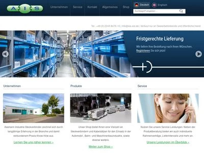 Website von AIS GmbH