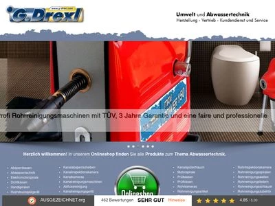 Website von G. Drexl GmbH & Co. KG