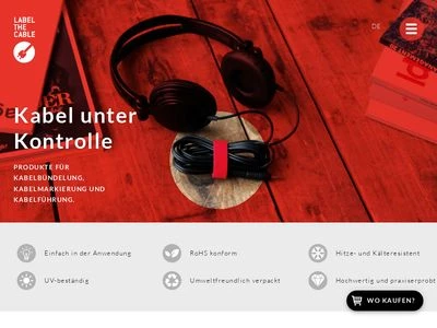 Website von Label-the-cable GmbH & Co. KG