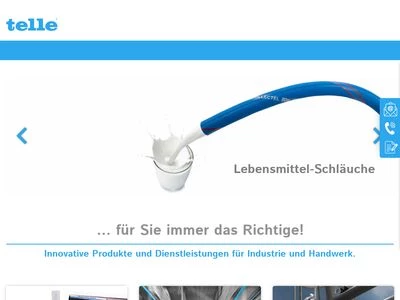 Website von Erwin Telle GmbH