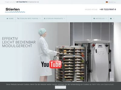 Website von Stierlen GmbH
