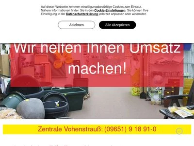 Website von KMF Fleischmann GmbH
