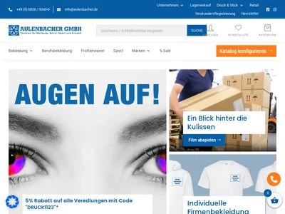 Website von Aulenbacher GmbH