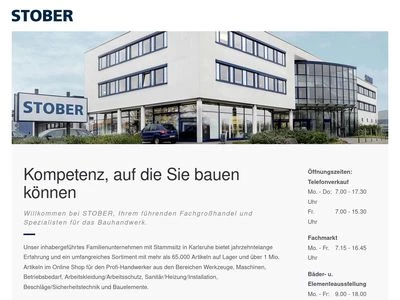 Website von Willi Stober GmbH & Co. KG