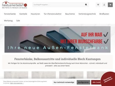 Website von HABEG GmbH