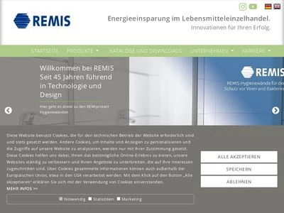 Website von REMIS GmbH