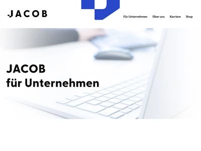 Website von Jacob Elektronik GmbH