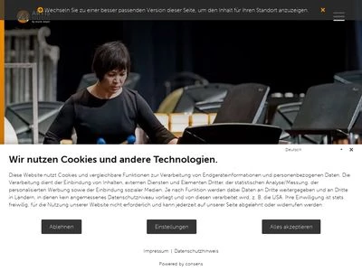 Website von ARTIS MUSIC Division of MUSIK MEYER GmbH
