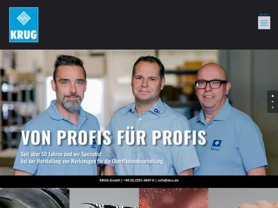Website von KRUG GmbH – IKRU