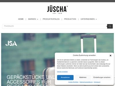 Website von Jüscha GmbH