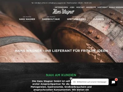 Website von Hans Wagner GmbH