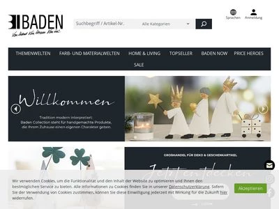 Website von Baden GmbH