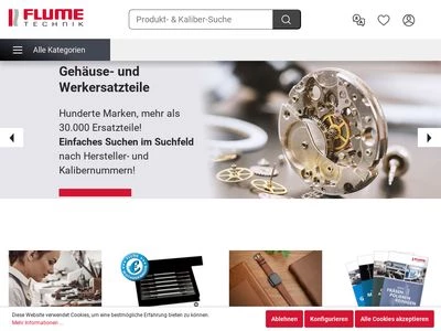 Website von Rudolf Flume Technik GmbH