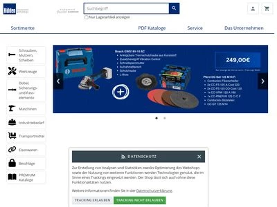 Website von Aug. Hülden GmbH + Co. KG