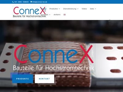 Website von CONNEX GmbH