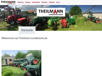 Website von Theilmann Landtechnik