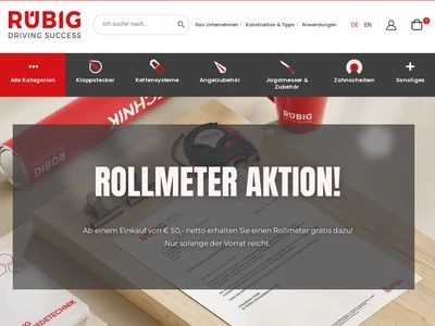 Website von Franz RÜBIG & Söhne GmbH & Co KG