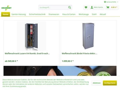 Website von Wilh. Heunert GmbH & Co. KG