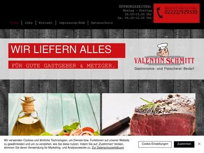 Website von Valentin Schmitt GmbH & Co KG
