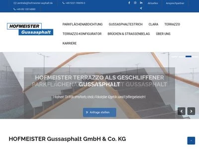 Website von Gussasphalt GmbH & Co. KG