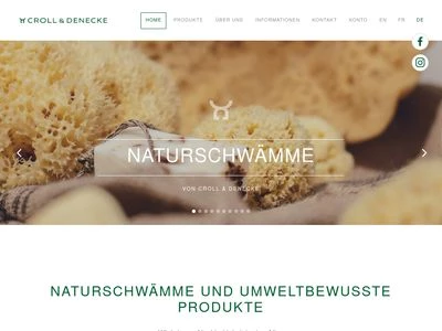 Website von Croll & Denecke GmbH