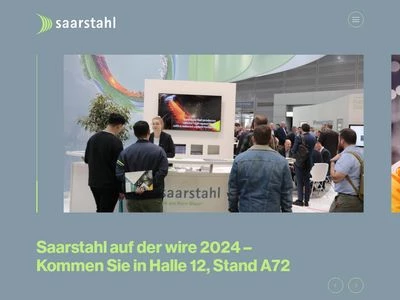 Website von Saarstahl AG