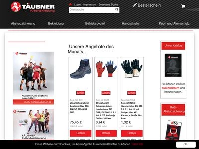 Website von ABS Täubner GmbH