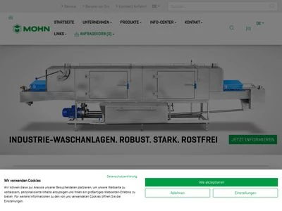Website von Mohn GmbH