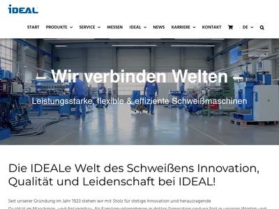 Website von IDEAL-Werk C.+ E. Jungeblodt GmbH + Co. KG