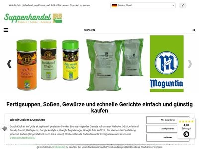 Website von Mangstl GmbH