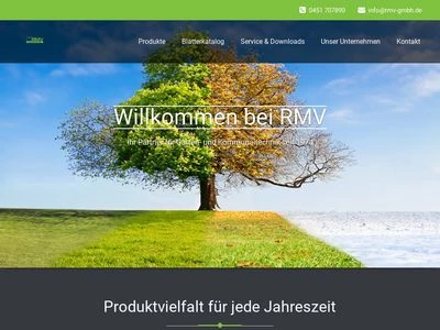Website von RMV GmbH