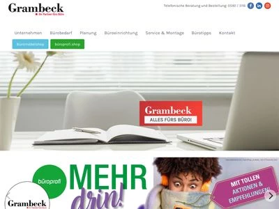 Website von Otto Grambeck e.K.