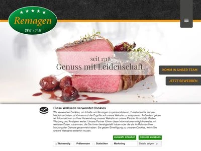 Website von Hardy Remagen GmbH & Co. KG