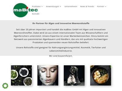 Website von maBitec GmbH