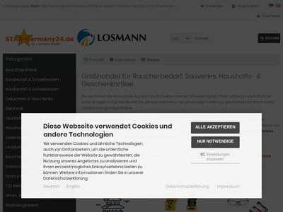 Website von Losmann GmbH