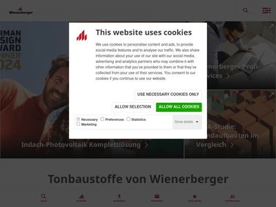 Website von Wienerberger GmbH