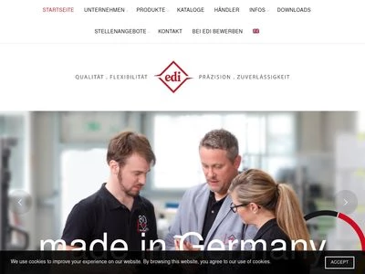 Website von Erich Dieckmann GmbH