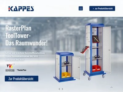 Website von KAPPES SYSTEME GMBH