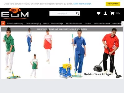 Website von E.U.M. GmbH