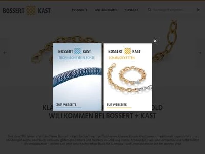 Website von Bossert + Kast GmbH + Co. KG