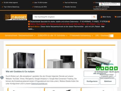 Website von IT-BUDGET GmbH