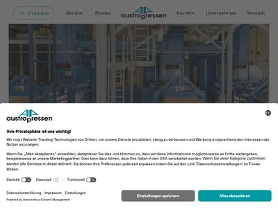 Website von Roither Maschinenbau GmbH