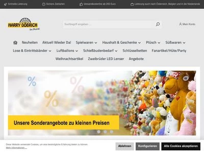 Website von Harry Döbrich GmbH