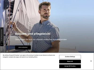 Website von CASAMODA Heinrich Katt GmbH & Co. KG