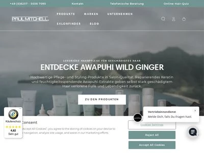 Website von Wild Beauty GmbH