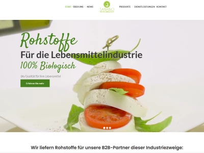 Website von SanaBio GmbH